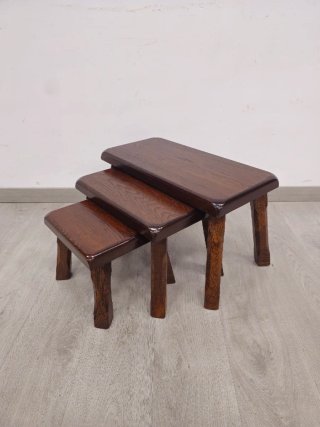 Tavolini rustici in legno massello