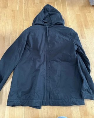 Abrigo de porteo Momawo Negro 4 en 1 XL