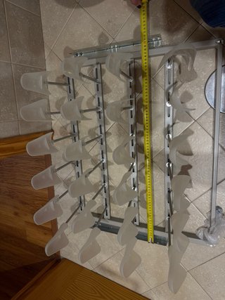 Soporte Armario Zapatos Metal Plástico