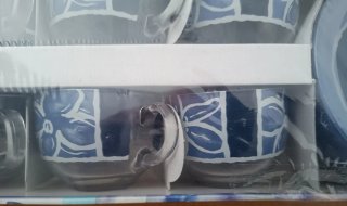 Juego 6 Tazas con Plato Arcoroc