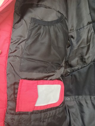 Chaqueta Reebok Hombre Roja y Gris