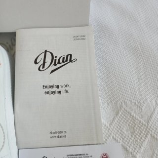Zuecos Dian blancos trabajo