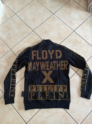 Tuta Philipp Plein X Mayweather Nero/Oro