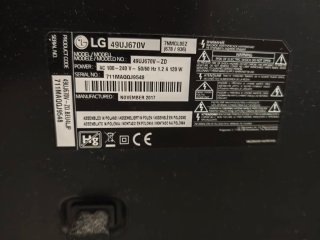 TV LG 49 4K Smart TV 49UJ670V