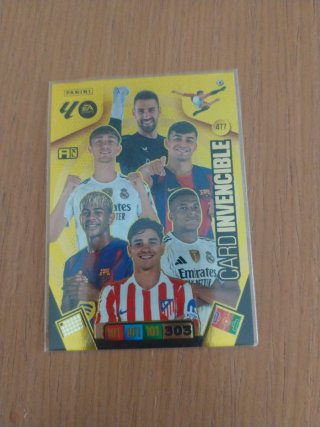Vendo Cromo Panini Adrenalyn XL 25 26 Invencible