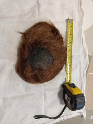 Mallas de pelon natural castaño caoba