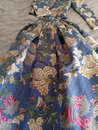 Traje Fallera Niña Azul Multicolor