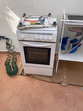Cocina de gas vieja gratis