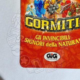 GORMITI Mimeticus Prima Serie Errore di Stampa