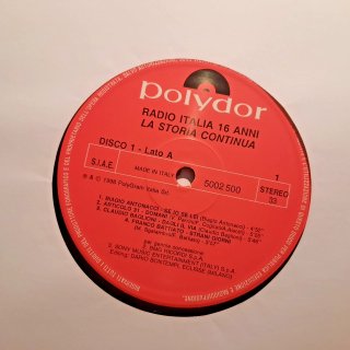 Radio Italia 16 Anni La Storia Continua 2xLP