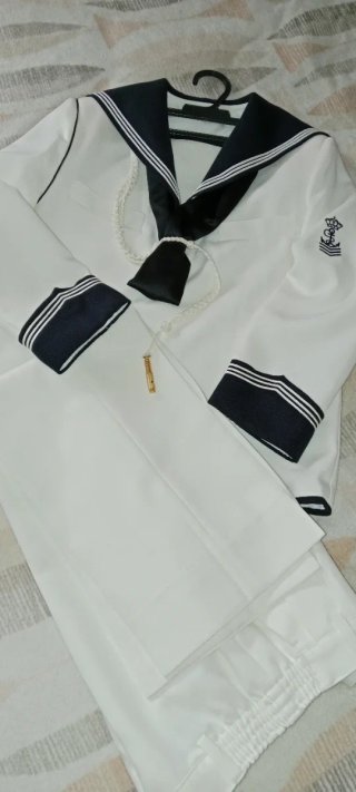 Traje marinero niño blanco