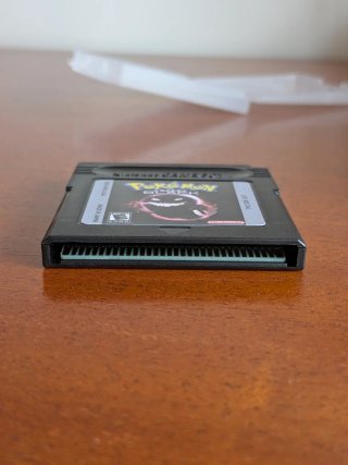 Pokémon Creepy Black Game Boy Cartucho