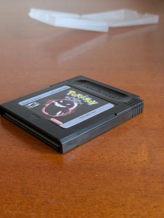Pokémon Creepy Black Game Boy Cartucho