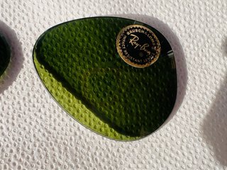 Cristales Ray Ban B.L. Aviador t.58 Verdes