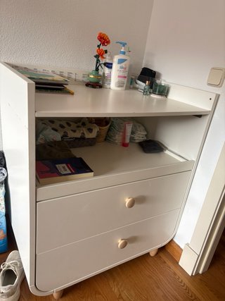 Cambiador Ikea Myllra Blanco