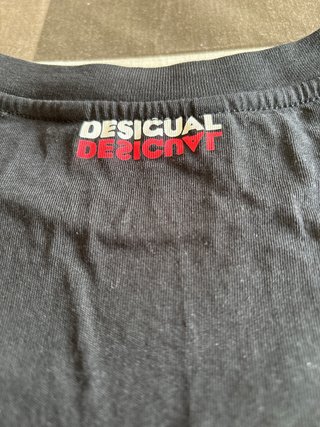 Camiseta Desigual Talla M Estampado Geométrico