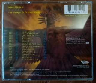 Mike Oldfield - The Songs Of Distant Earth. Cd