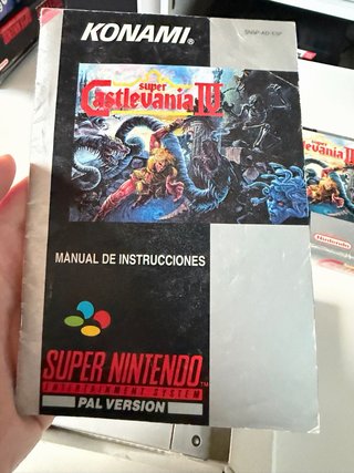 Super Castlevania IV SNES PAL super nintendo