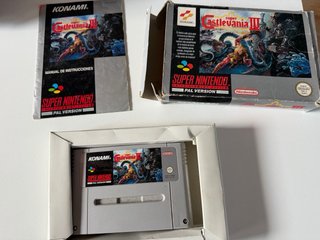 Super Castlevania IV SNES PAL super nintendo