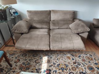 Sofa 3 plazas relax.