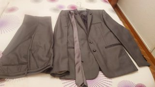 Traje de Caballero Jules gris
