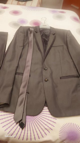 Traje de Caballero Jules gris
