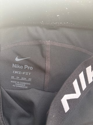 Mallas Nike Pro Negras
