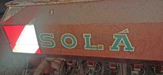 Sembradora Sola 2,65 metros, 19 botas 2 filas.