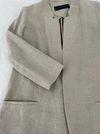 Chaqueta Zara Beige
