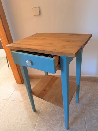 Comodino Hemnes Ikea Blu