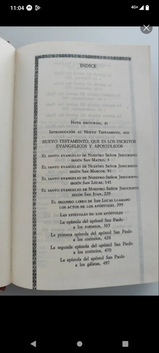 Biblia del Oso, Nuevo Testamento,