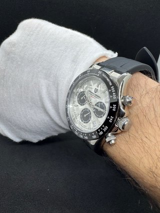 Pagani PD-1701 Mecaquartz Panda Inverso Meteorito