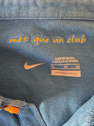 Polo FC Barcelona Nike Talla M