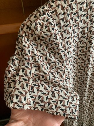 Vestido Studio Classics beige y marrón