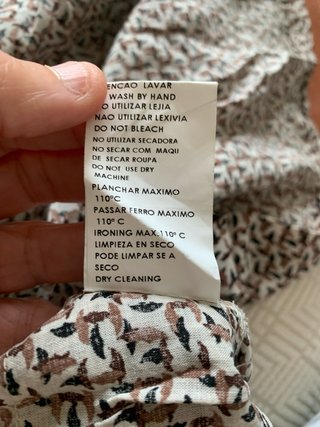 Vestido Studio Classics beige y marrón