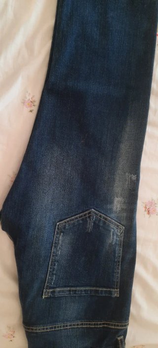 Jeans uomo Cotton & Six blu strappati