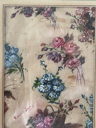 Cuadro antiguo firmado Emilio Sala