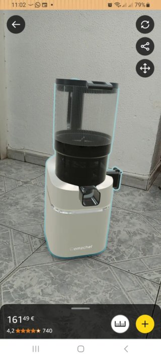 Licuadora lenta AMZCHEF ZM1902B