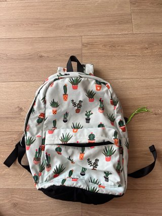 Mochila infantil cactus