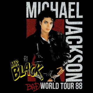 Camiseta Michael Jackson BAD Tour 88