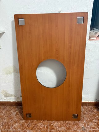 Base mesa camilla para estufa madera