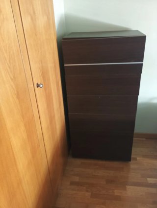 Habitación Matrimonio Madera y Tela