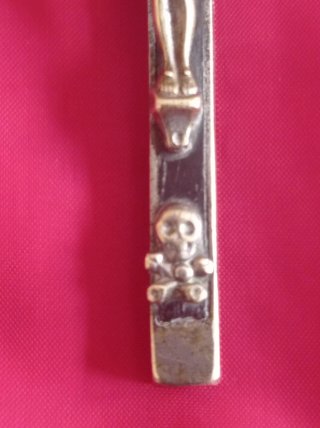 Cruz pectoral antigua francesa