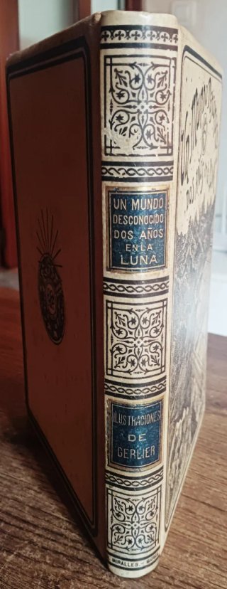 UN MUNDO DESCONOCIDO.         Libro antiguo 1898
