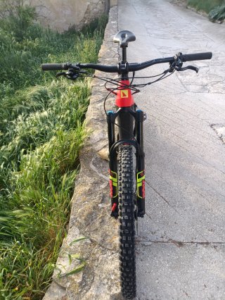 Bici Eléctrica Haibike Allmtn 7 Roja