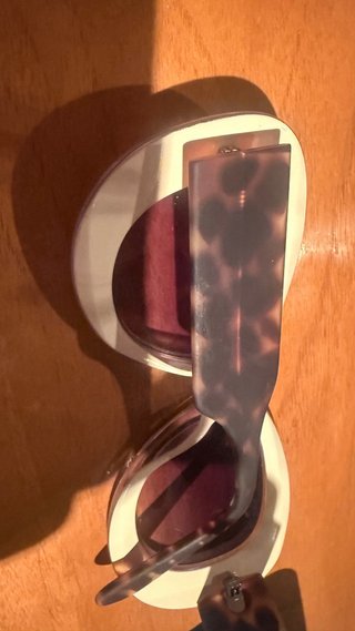 Gafas de sol Tiwi blancas y marrones