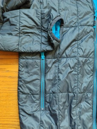 Giacca CMP 100gr ragazzo blu e grigia