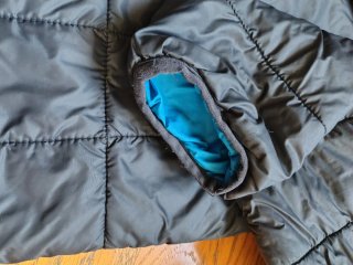 Giacca CMP 100gr ragazzo blu e grigia