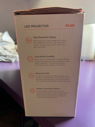 Proyector LED Wi-Fi 1080p iZeeker