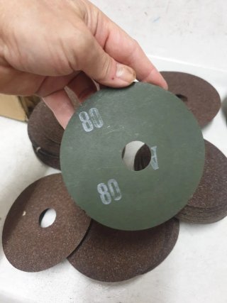 100 discos de lija 115mm